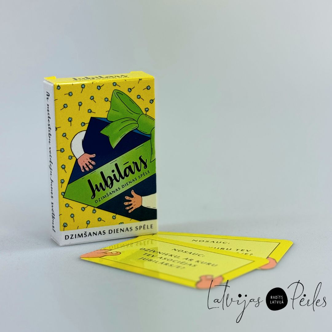 Dzimšanas dienas spēle Jubilārs - GALDA SPĒLES